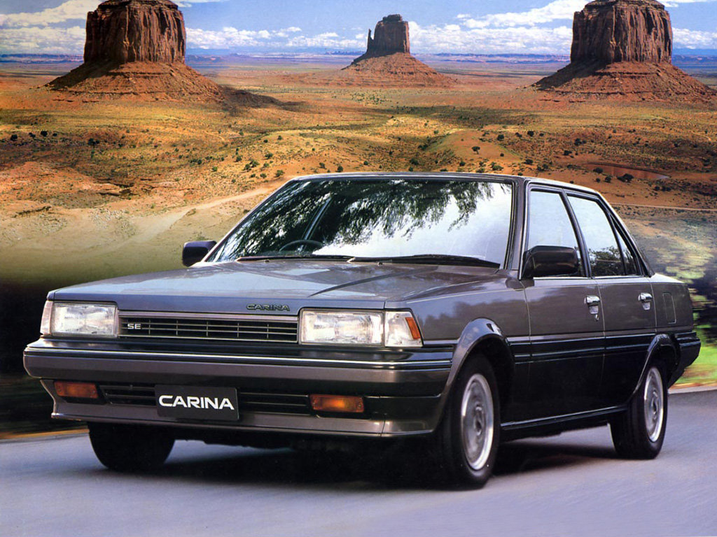 Toyota Carina (AT150, AT151, AT160, ST150, ST162, CT150) 4 поколение, седан (05.1984 - 04.1986)